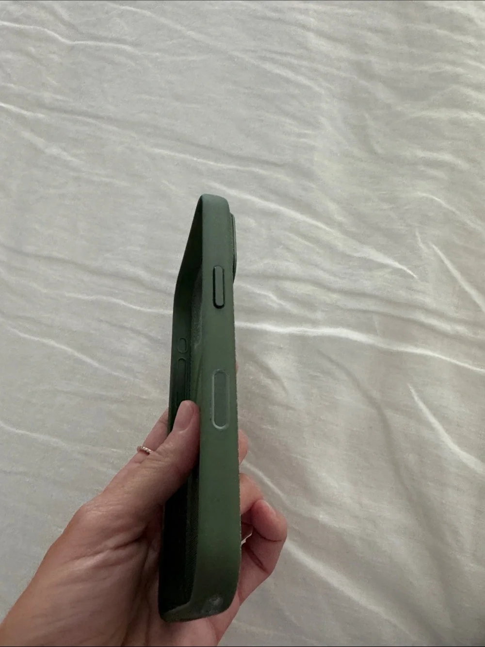 Apple MagSafe-Compatible Forest Green iPhone Case for I phone 17 pro